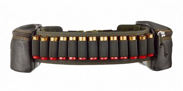 Патронташ открытый c 2 навесными подсумками ЛАЙТ 5815_A