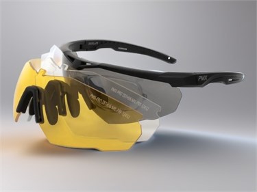 Очки со сменными линзами PMX Solid G-9000RX KIT 6312