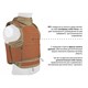 Жилет  "ЩИТ" + баллистическая защита (550 М/С) 5999_130E1 - фото 22766